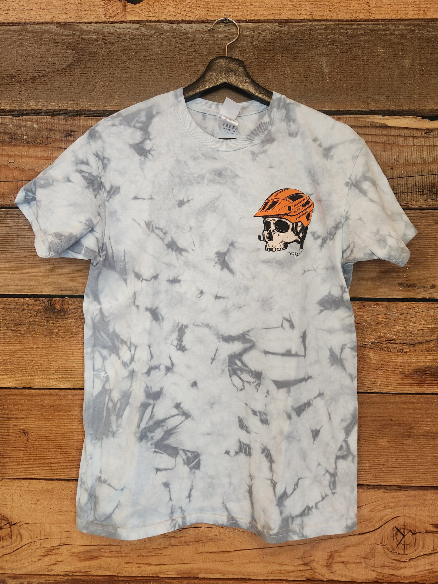 Men's Tie Dye Skull T-Shirt